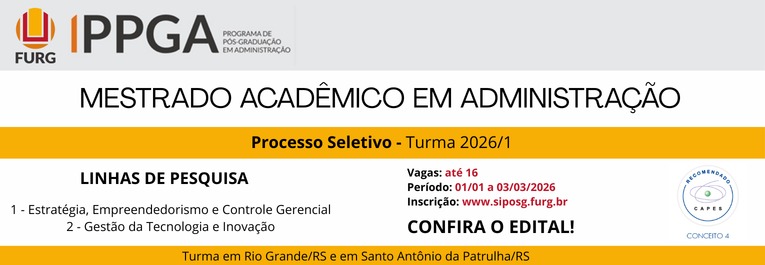 Edital Mestrado 2026